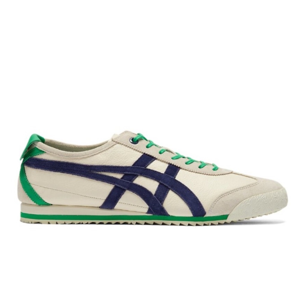 NWT (no box) Onitsuka Tiger Mexico 66 SD “Birch Peacoat/Green”